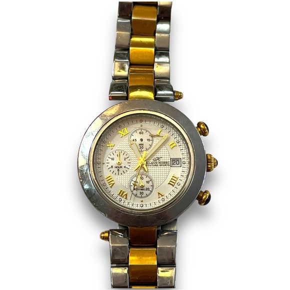 Klaus Kobec Couture Chronograph Sports Mens Watch